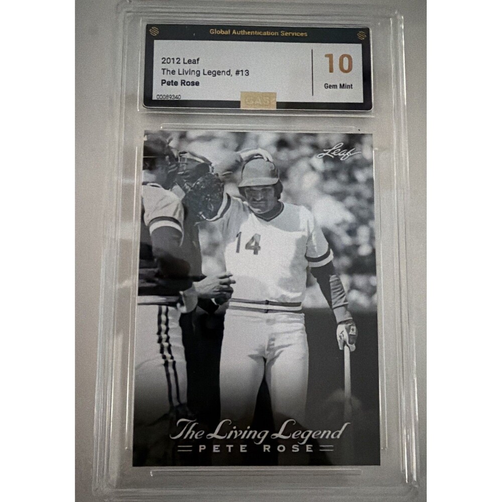 2012 Leaf Pete Rose The Living Legend - Pete Rose #13